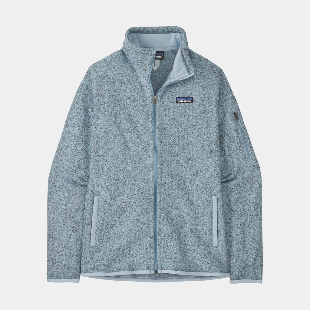 Better Sweater Jacket Women Fleck Blue