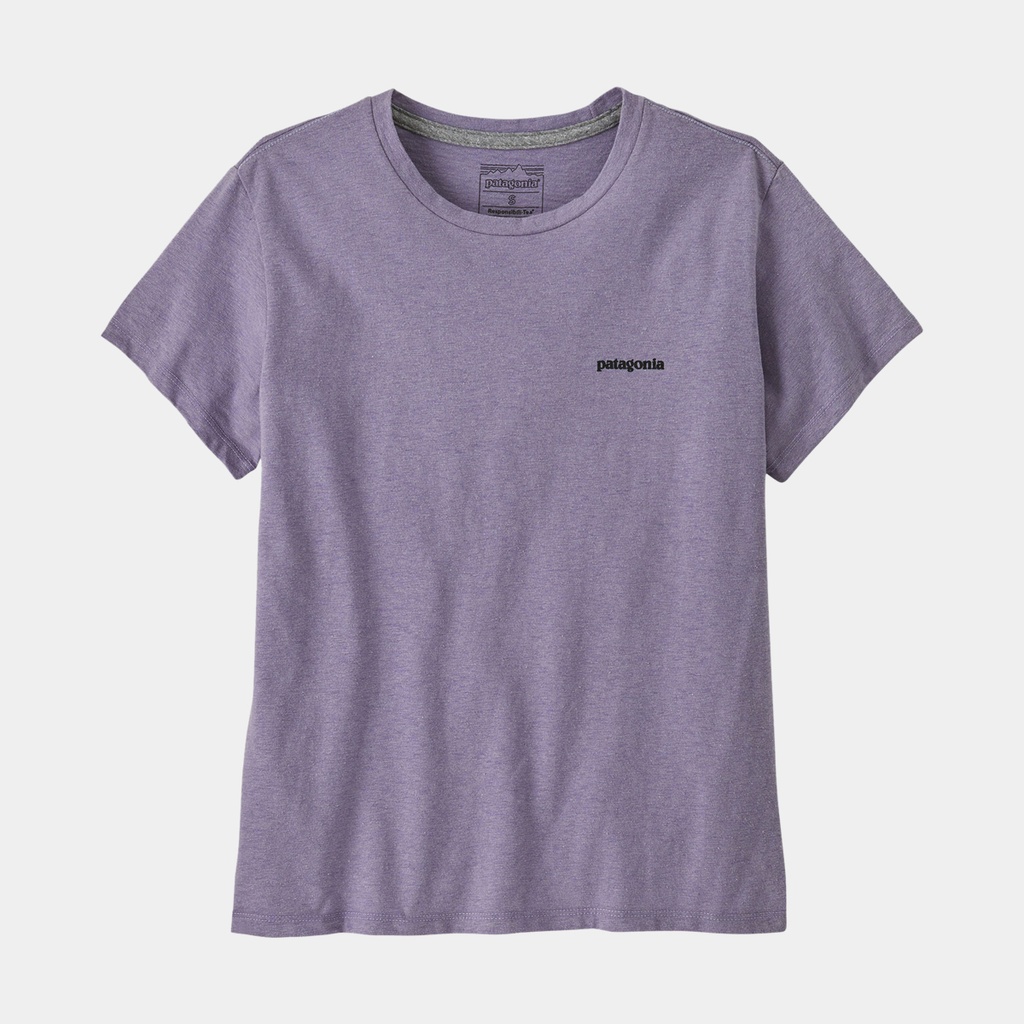 P-6 Logo Responsibili-Tee Women Concrete Purple