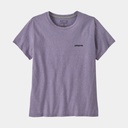 P-6 Logo Responsibili-Tee Women Concrete Purple