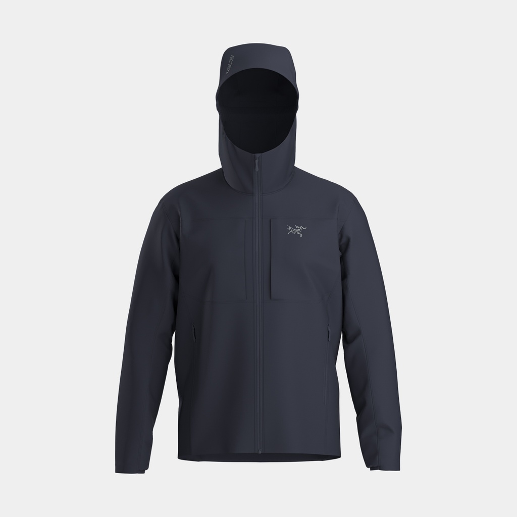 Gamma Lightweight Hoody Black Saphire