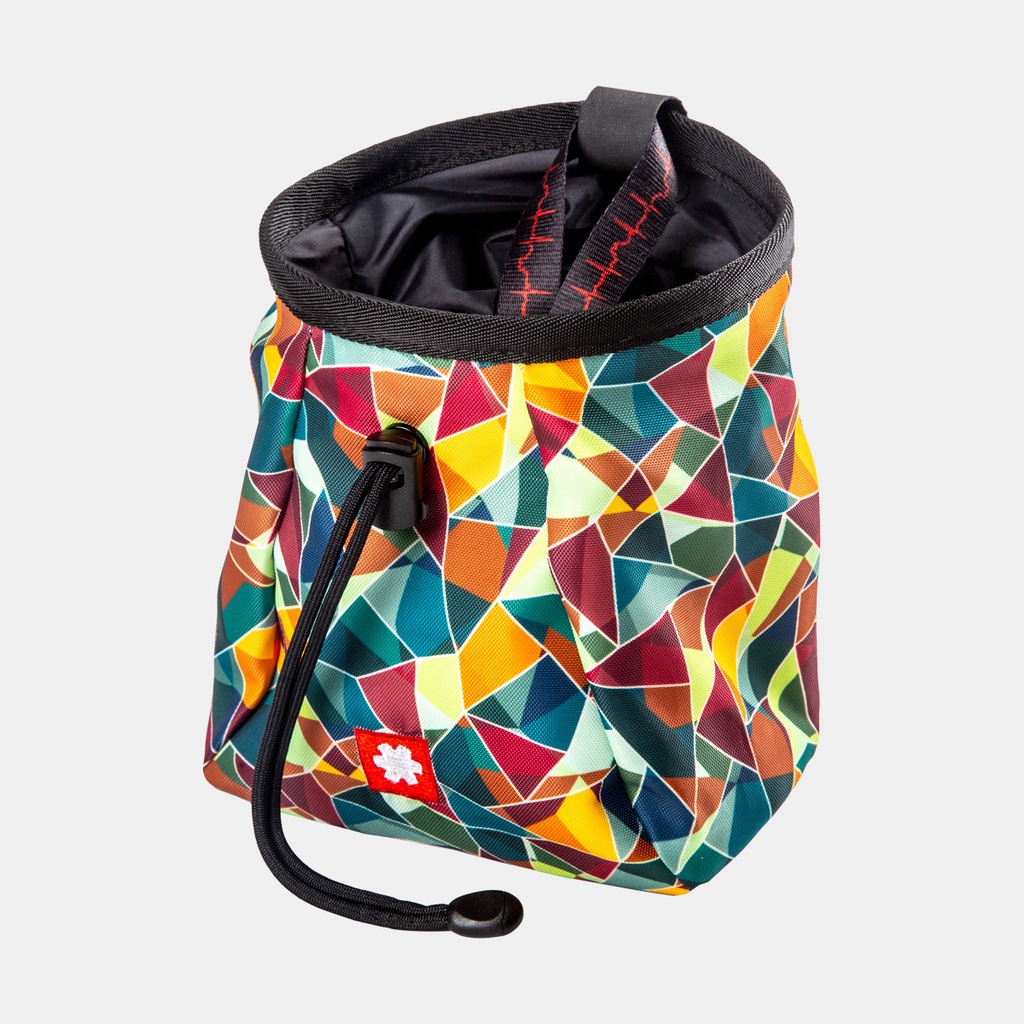 Lucky + Belt Chalk Bag Cubist Mosaic