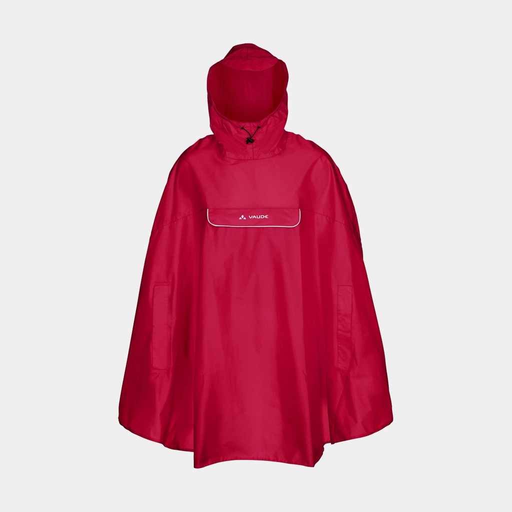 Valdipino Poncho Red Uni