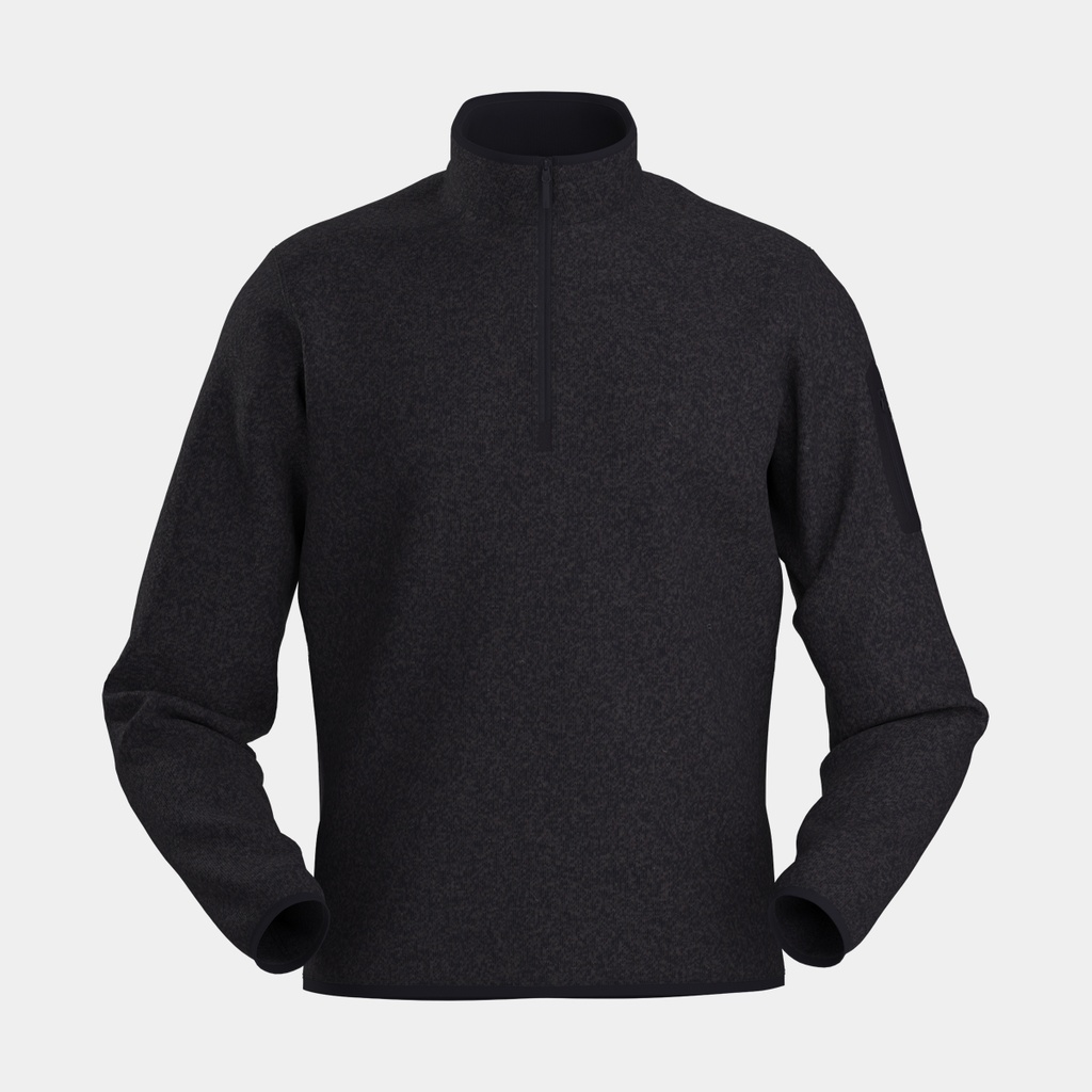 Covert 1/2 Zip Black Heather II