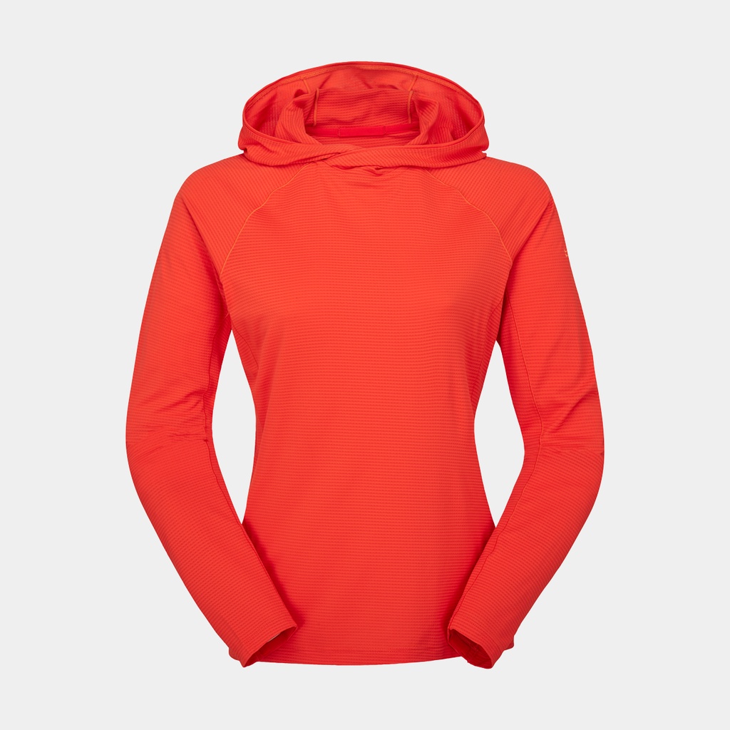 Sonic Hoody Women Red Grapefruit