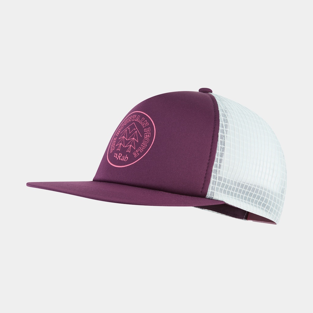 Cirque Print Cap Mulberry / Pewter
