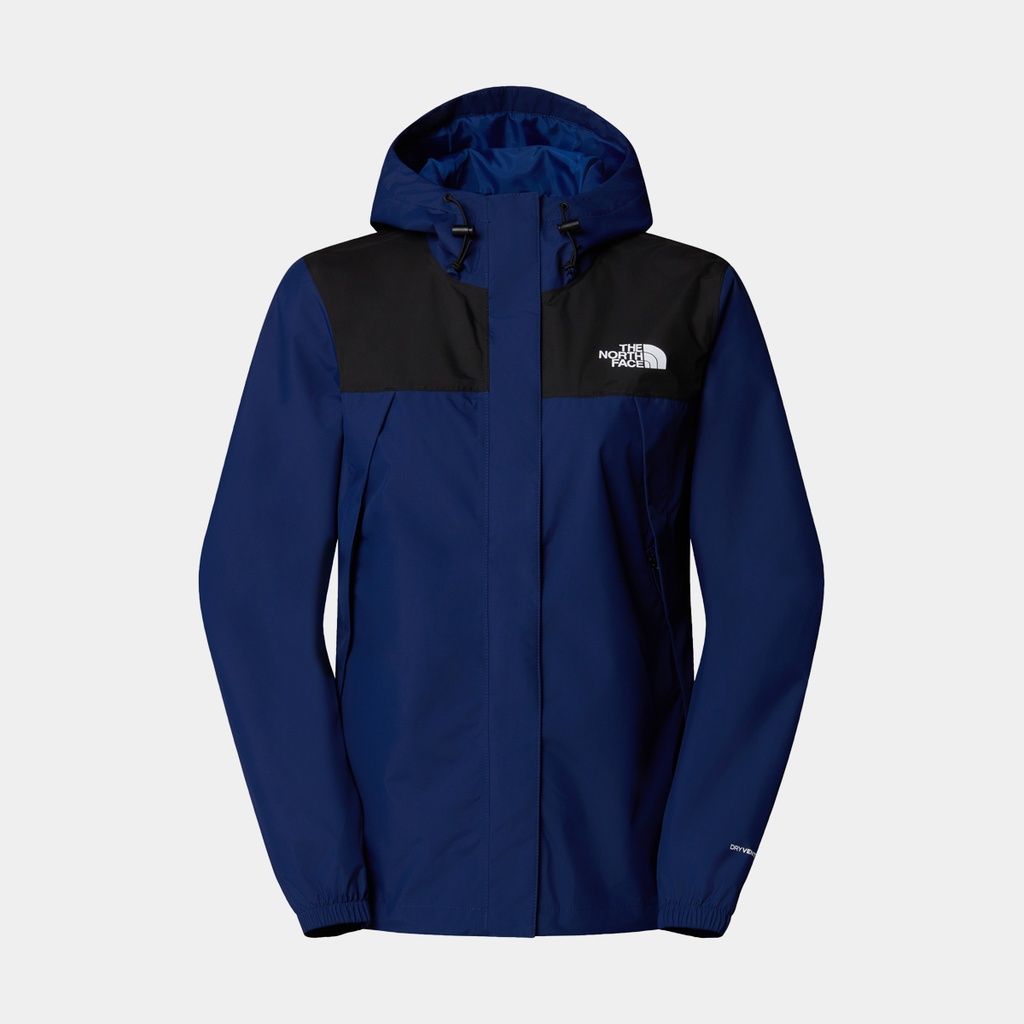 Antora Rain Jacket Women Estate Blue / TNF Black