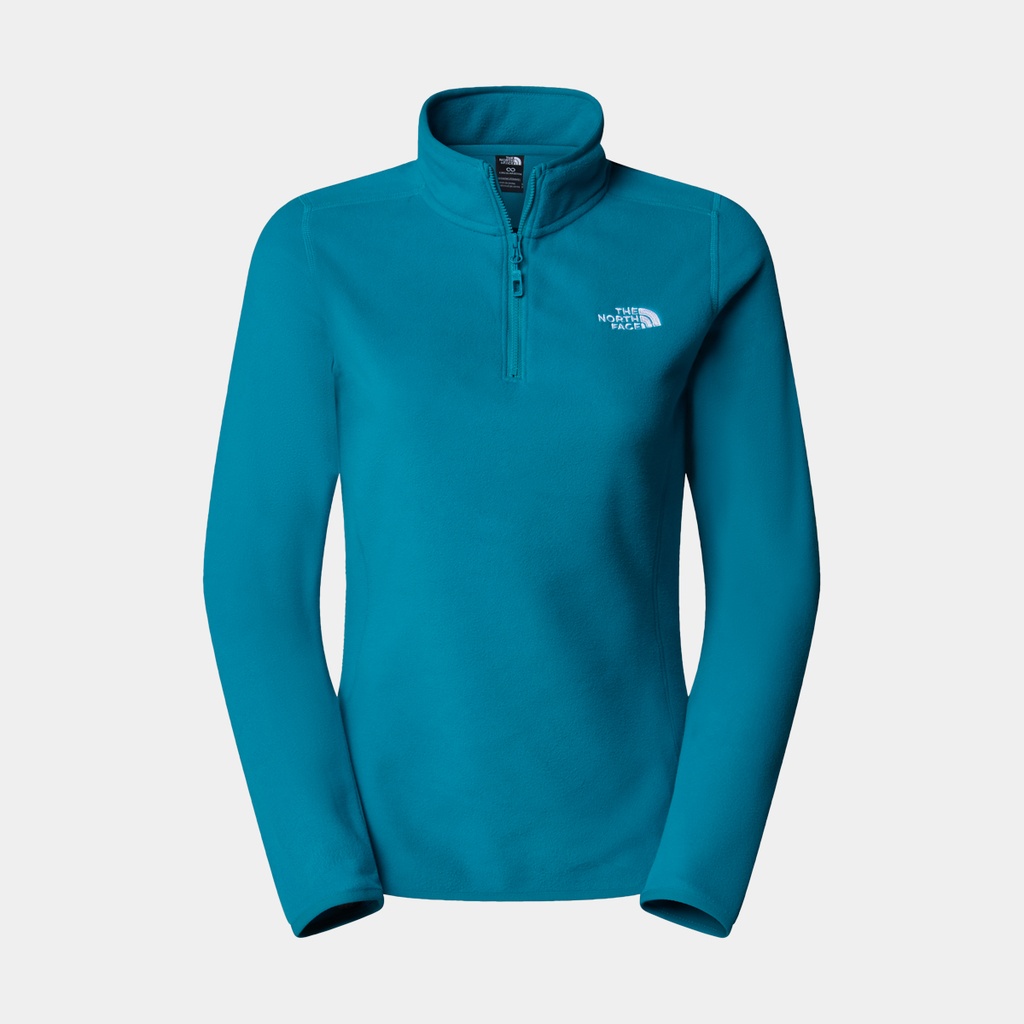 100 Glacier 1/4 Zip Women Deep Teal