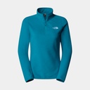 100 Glacier 1/4 Zip Women Deep Teal