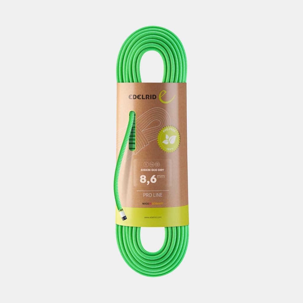 Siskin Eco Dry 8,6mm Neon Green
