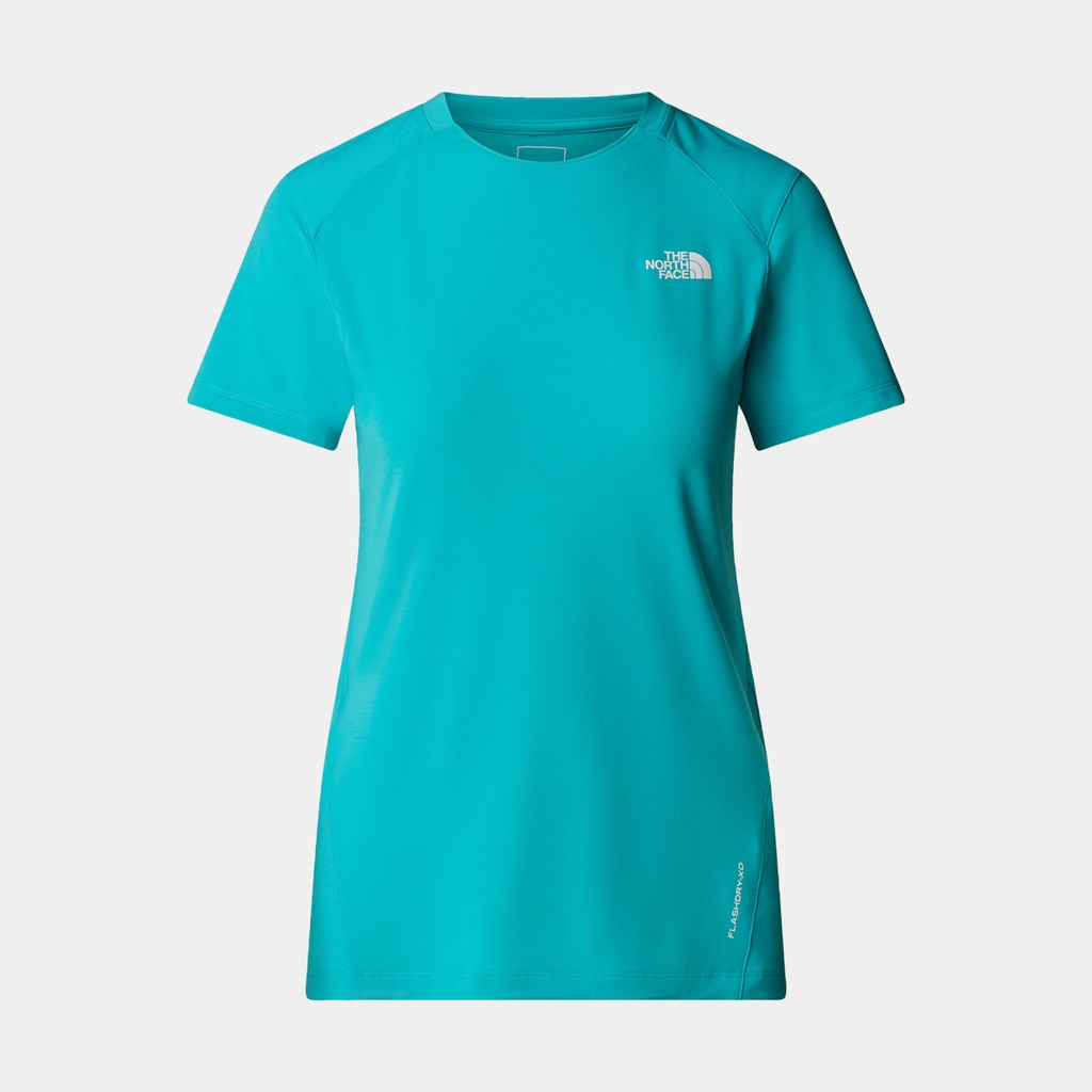 Lightning Alpine Short Sleeves Tee Women Galactic Blue