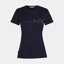 Tech Lite Short Sleeves Tee 150 Single Line Camp Women Midnight Navy