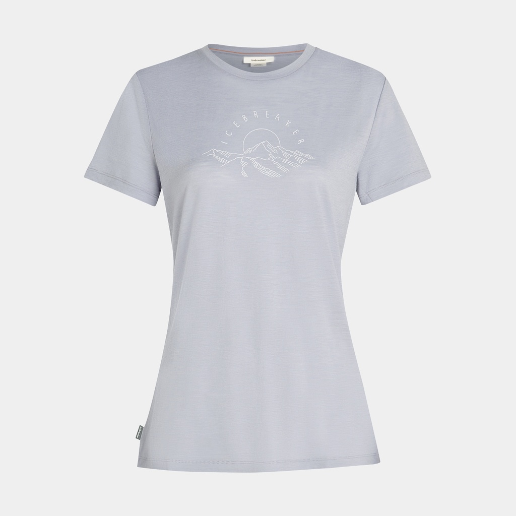Tech Lite Short Sleeves Tee 150 Sunrise Sumit Women Grey Quartz