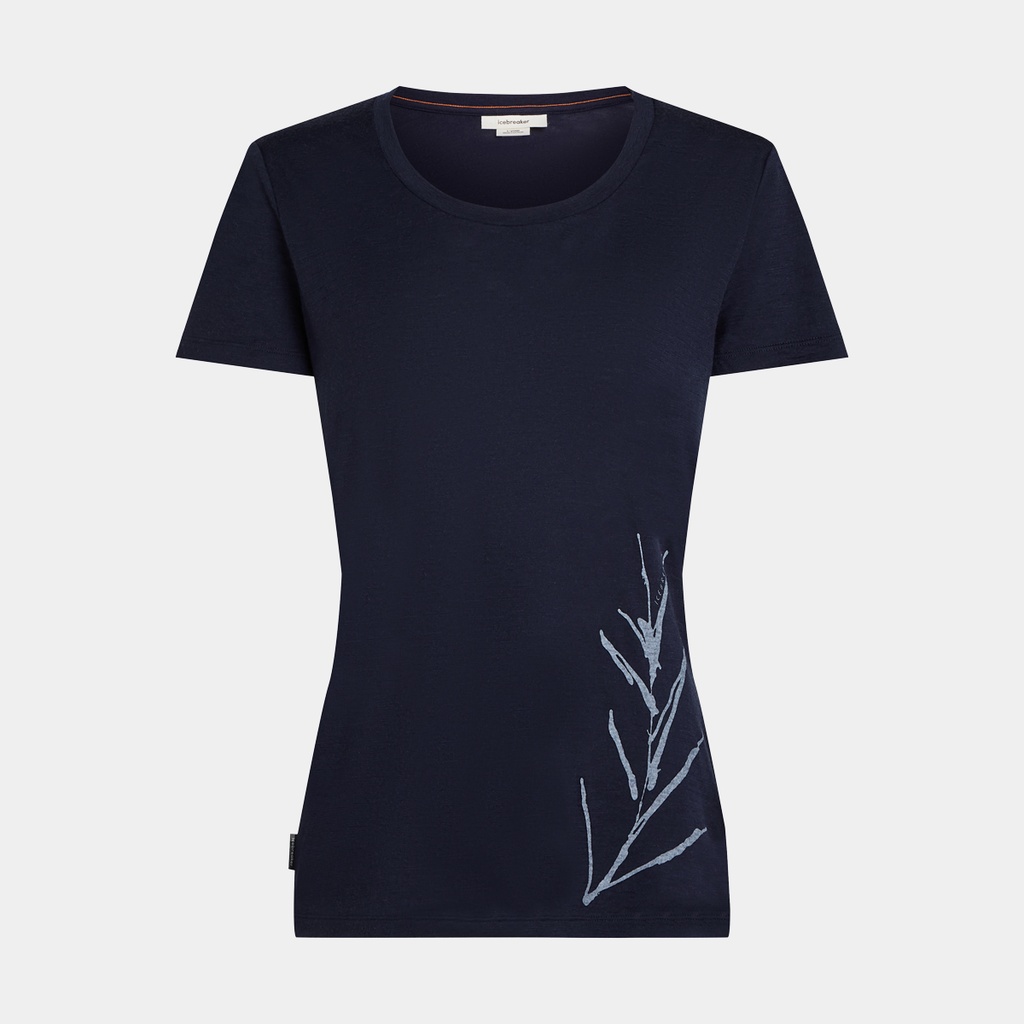 Tech Lite Short Sleeves Scoop Tee 150 Panax Women Midnight Navy 