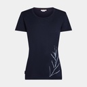 Tech Lite Short Sleeves Scoop Tee 150 Panax Women Midnight Navy 
