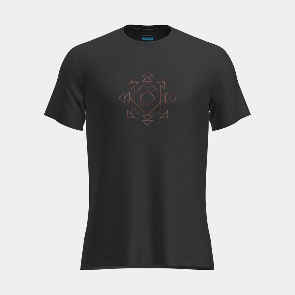 Cool-Lite Sphere Short Sleeves 125 Tee Fusion Black