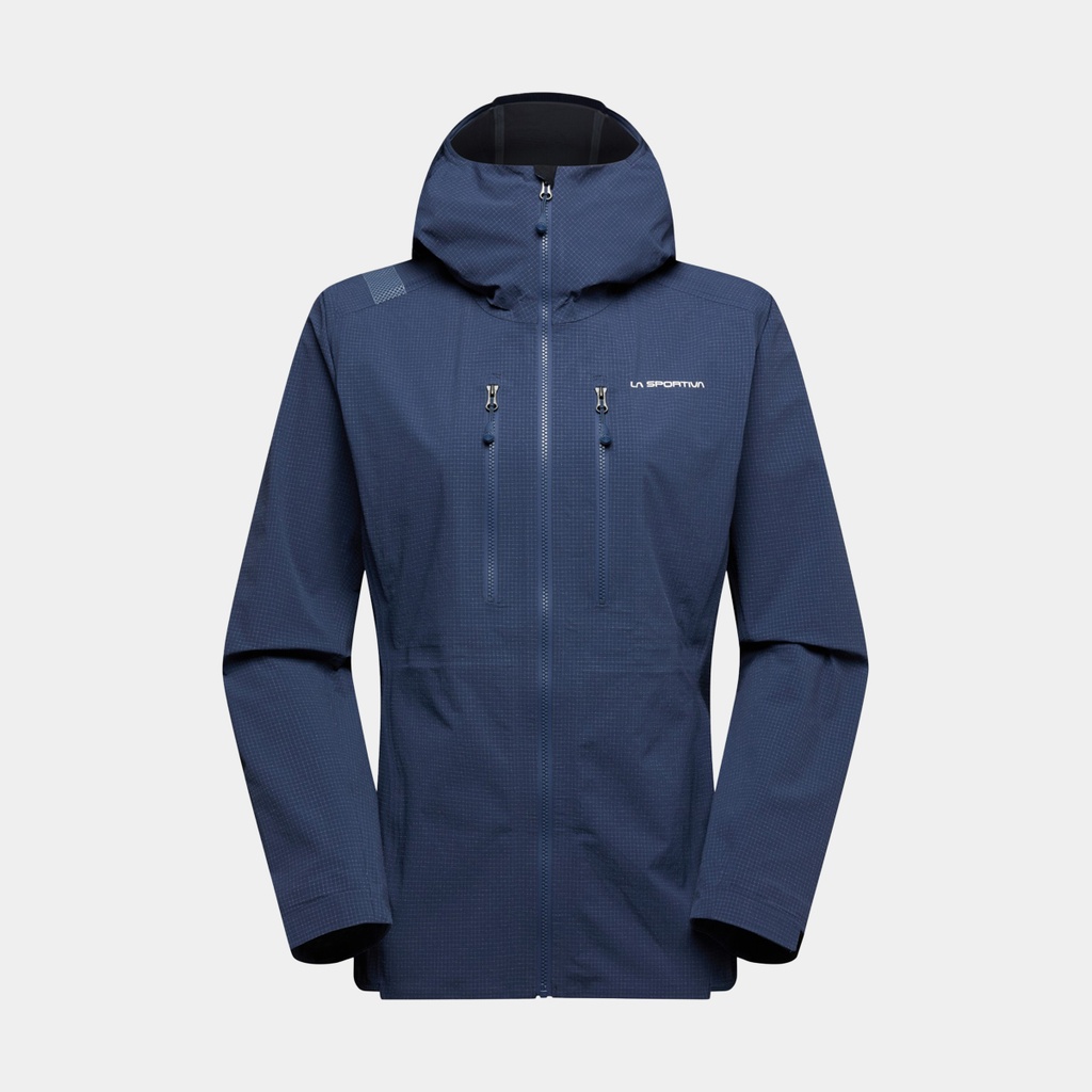 Helixir Shell Jacket Women Night Sky / Chalk