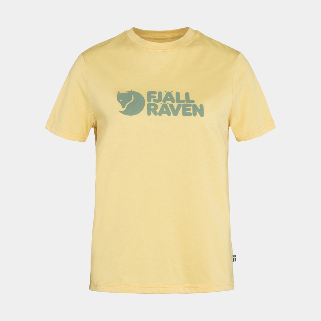 Fjällräven Logo Tee Women Mais Yellow