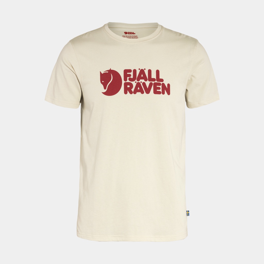 Fjällräven Logo T-shirt Chalk White