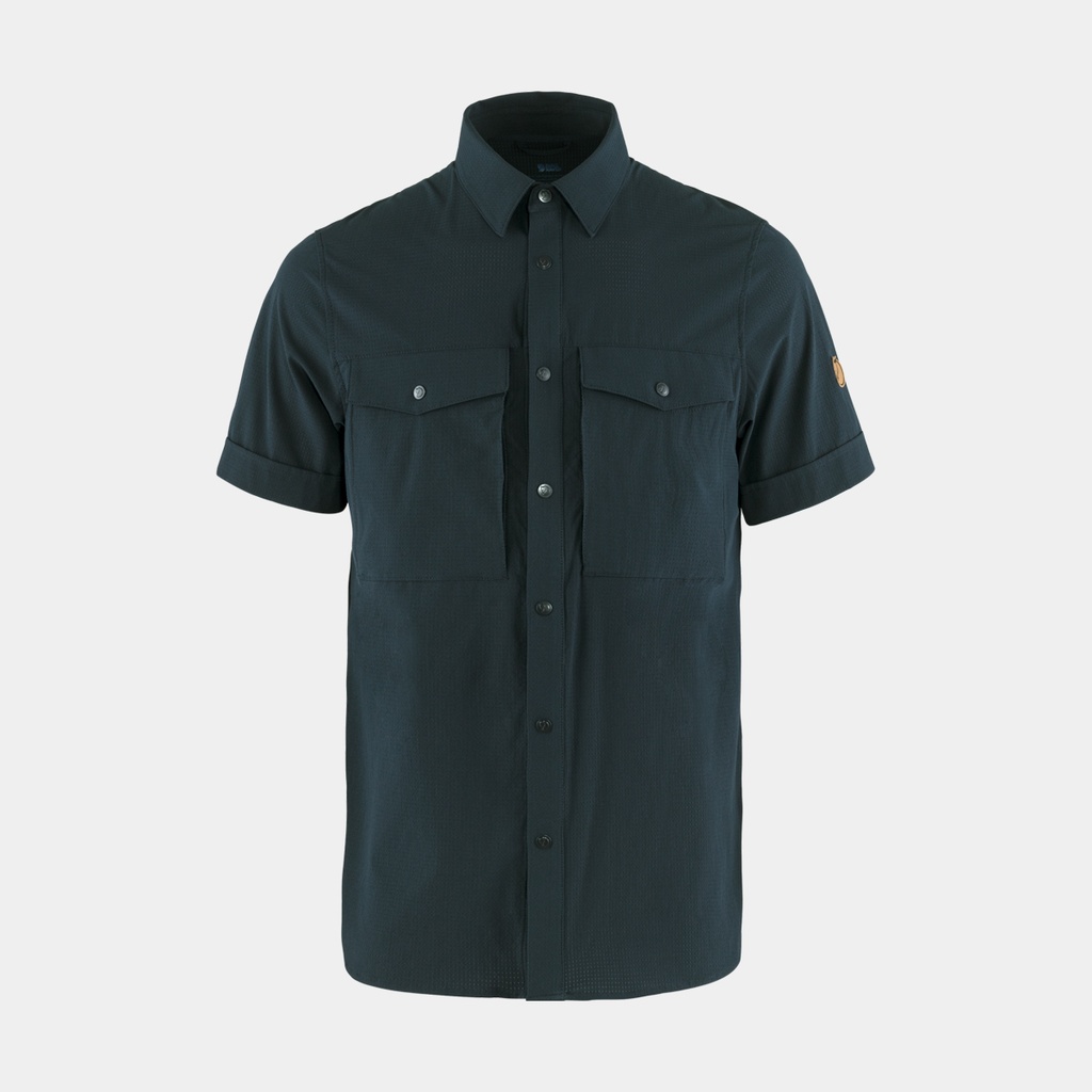 Abisko Trekking Shirt Short Sleeves Dark Navy