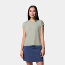 Boundless Trek Short Sleeves Tee Women Safari