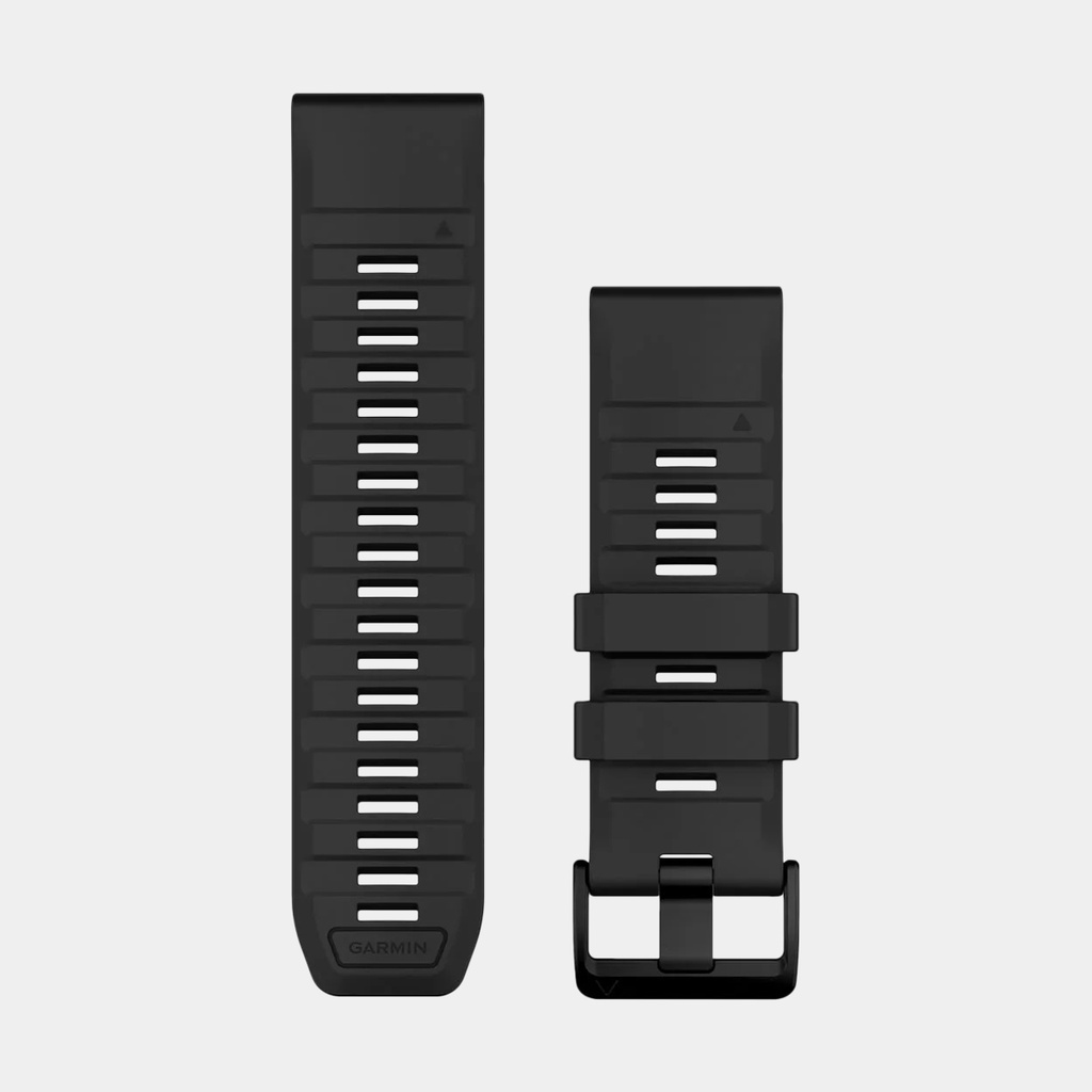 QuickFit 26 Watch Band Silicone Black