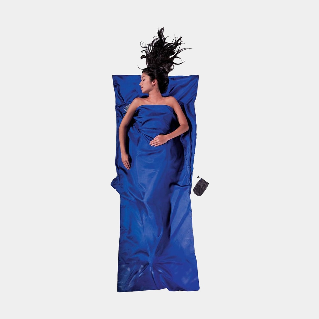 Travelsheet 100% Silk Ultramarine Blue