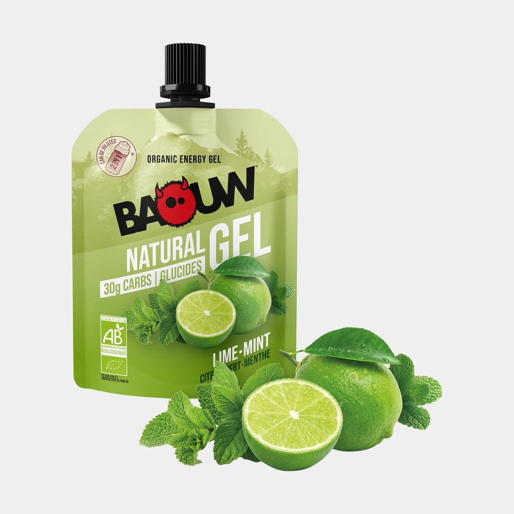 Gels Naturels Bio 85g Citron Vert / Menthe