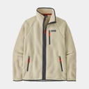 Retro Pile Jacket Pelican w/Smolder Blue