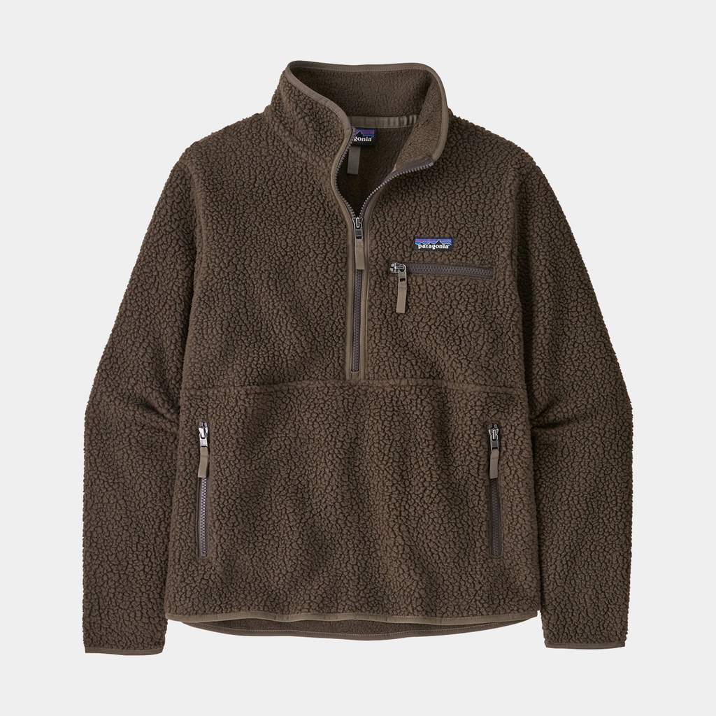 Retro Pile Fleece Marsupial Women Otter Brown