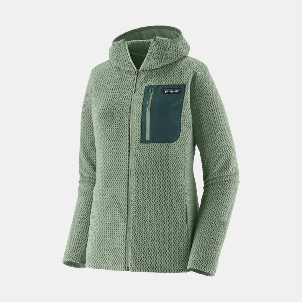 R1 Air Full-Zip Hoody Women Ellwood Green