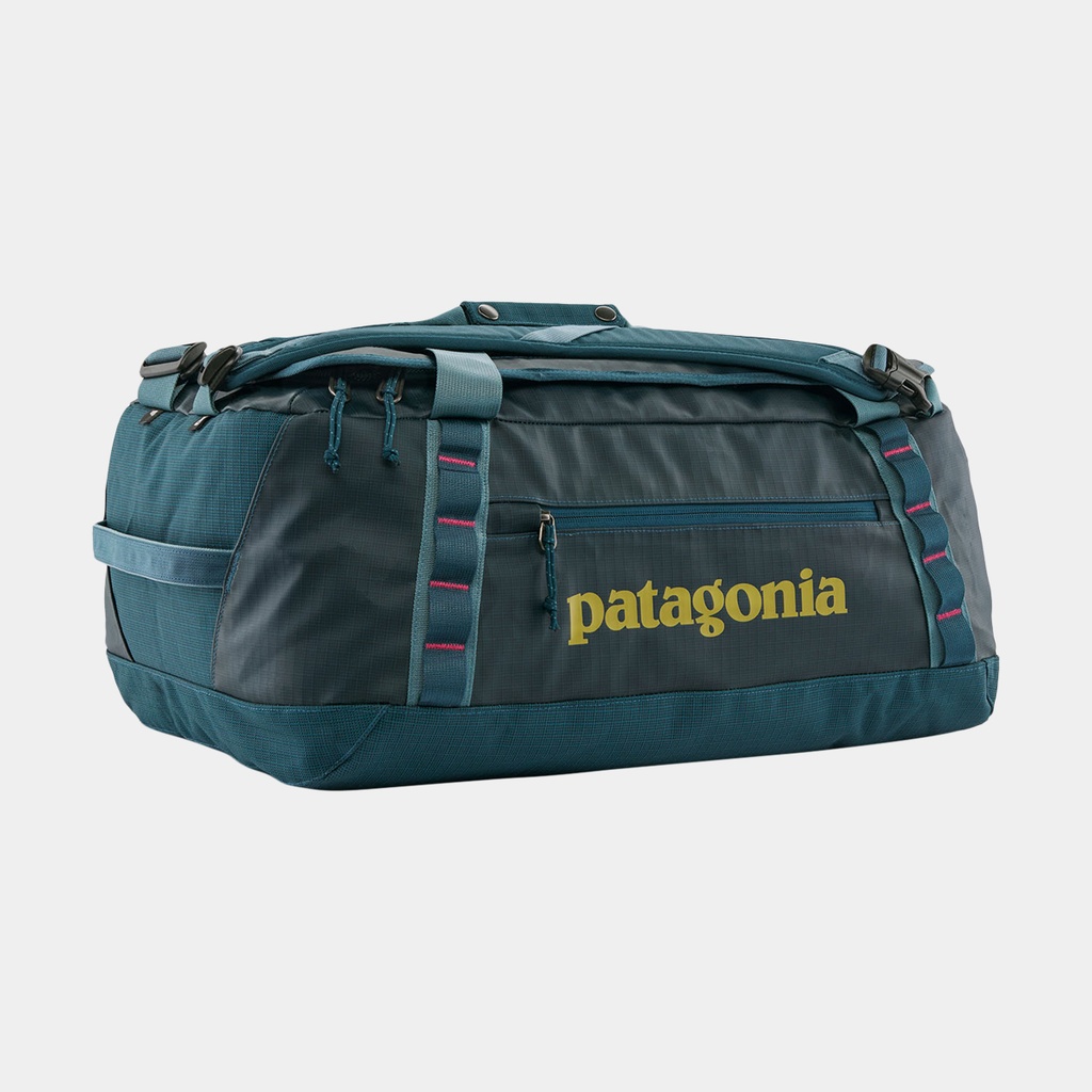 Black Hole Duffel 40L Tidal Teal w/Luminous Pink