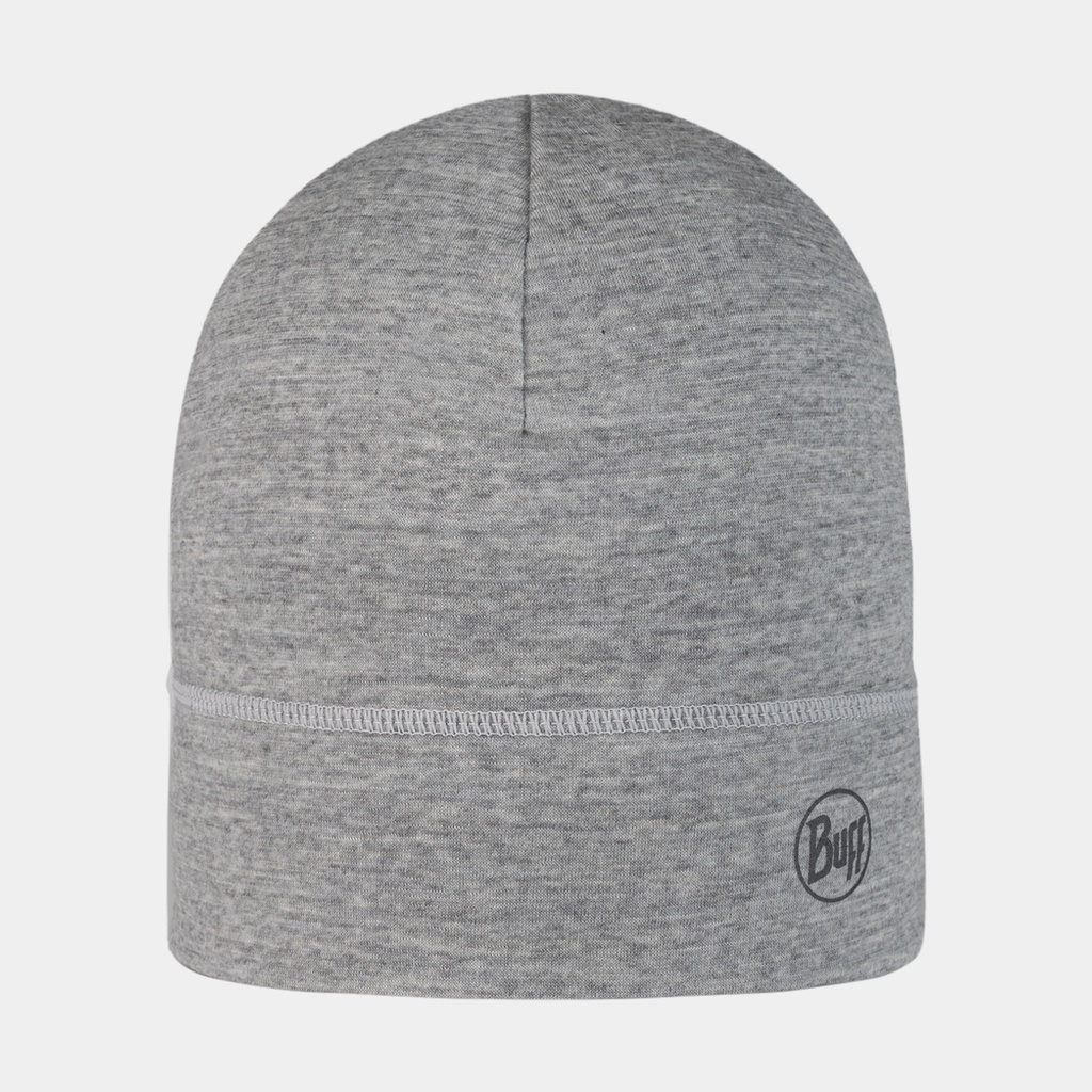 Lightweight Merino Wool Hat Solid Light Grey
