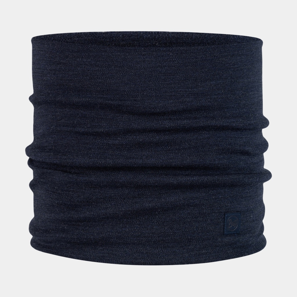 Heavyweight Merino Wool Tubular Solid Night Blue