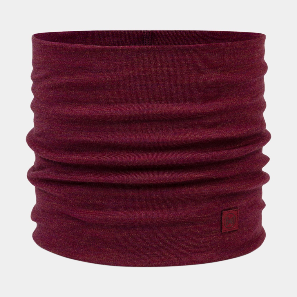 Heavyweight Merino Wool Tubular Solid Tibetan Red