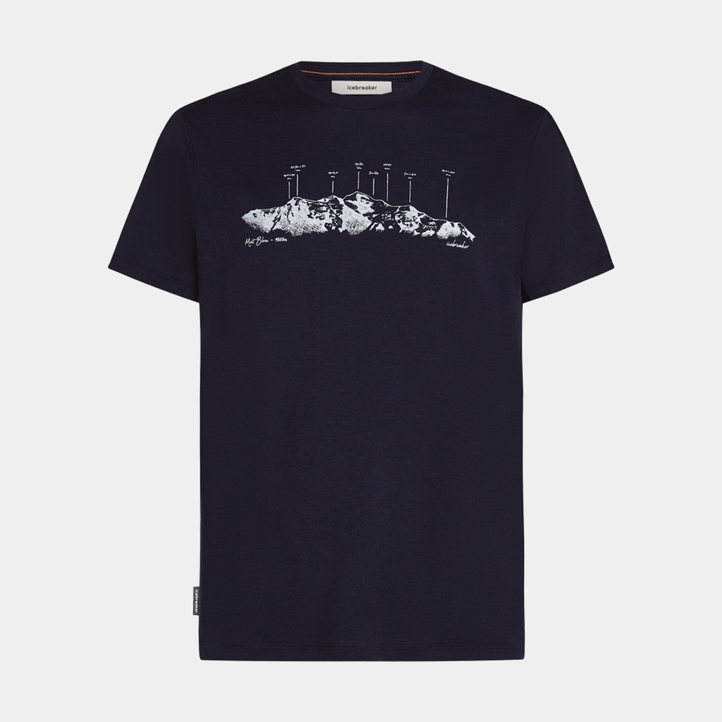 Tech Lite Short Sleeves Tee 150 Massif Midnight Navy
