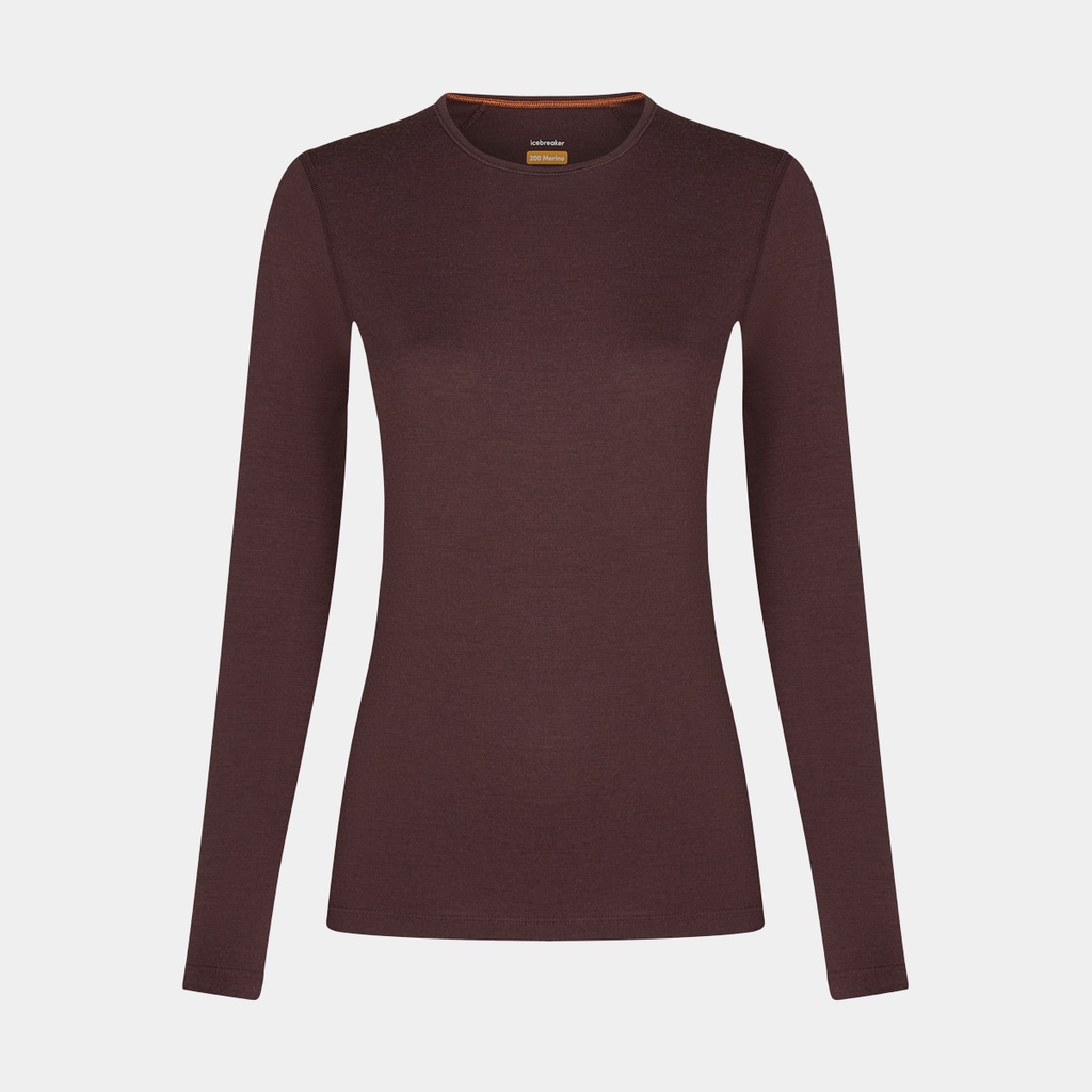Oasis Long Sleeves Crewe 200 Women Java