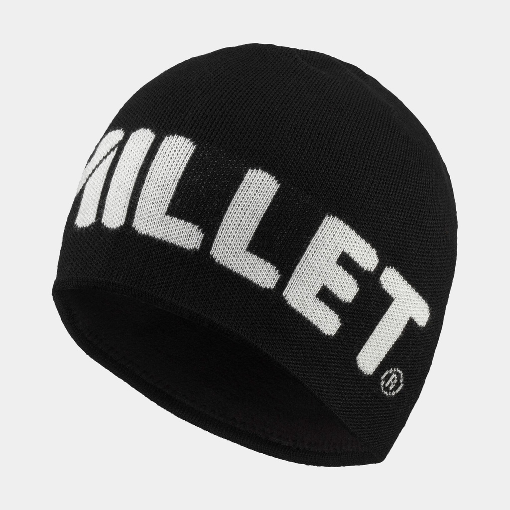 Chamonix Typo Beanie Black / Foggy Dew