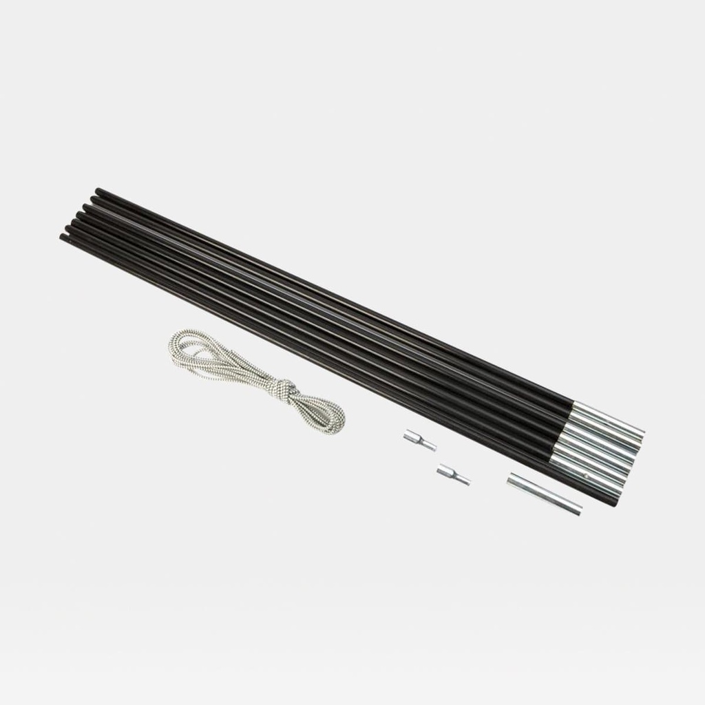 Curved Pole Replacement Set Fiberglass 8mm (7pcs)