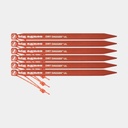 Dirt Dagger 6” Tent Stakes (6pcs)