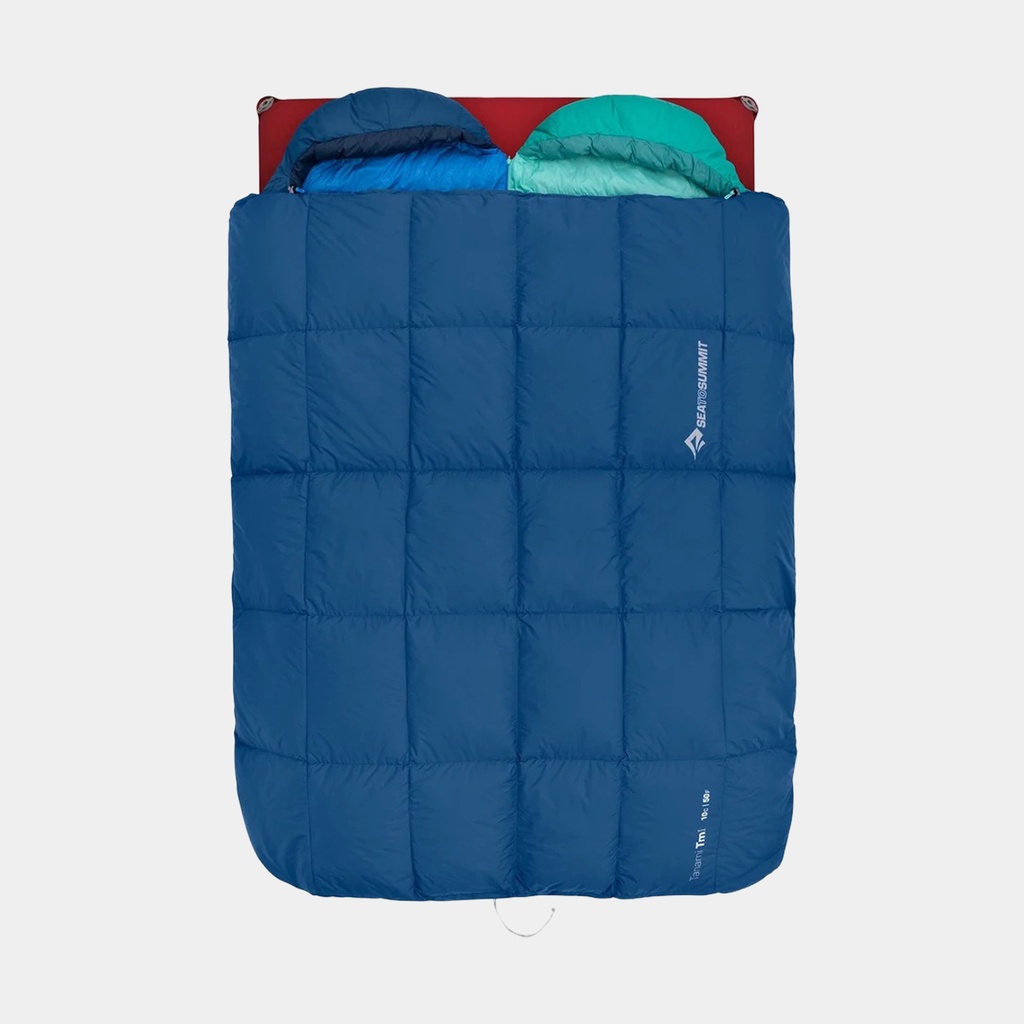 Tanami TmI  Down Camping Comforter Queen Denim Blue