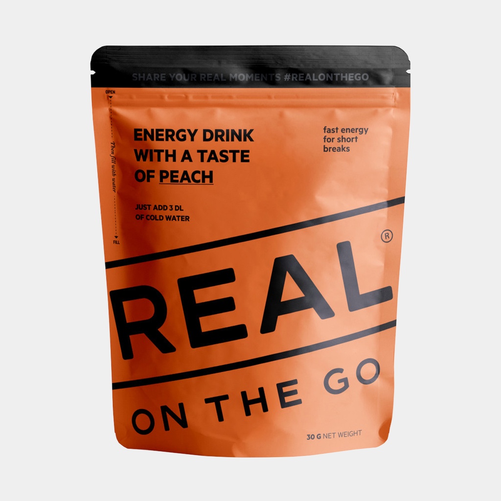 Energy Drink with a Taste of Peach