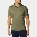 Zero Rules Short Sleeve Polo Shirt Stone Green