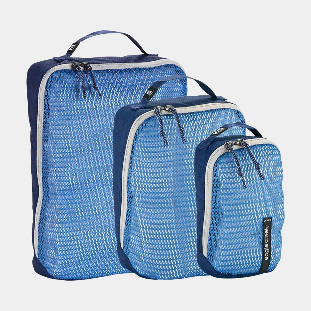 Pack-It Reveal Cube Set XS-S-M Az Blue / Grey