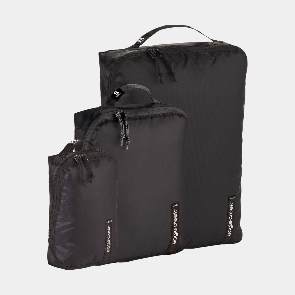 Pack-It Isolate Cube Set XS-S-M Black
