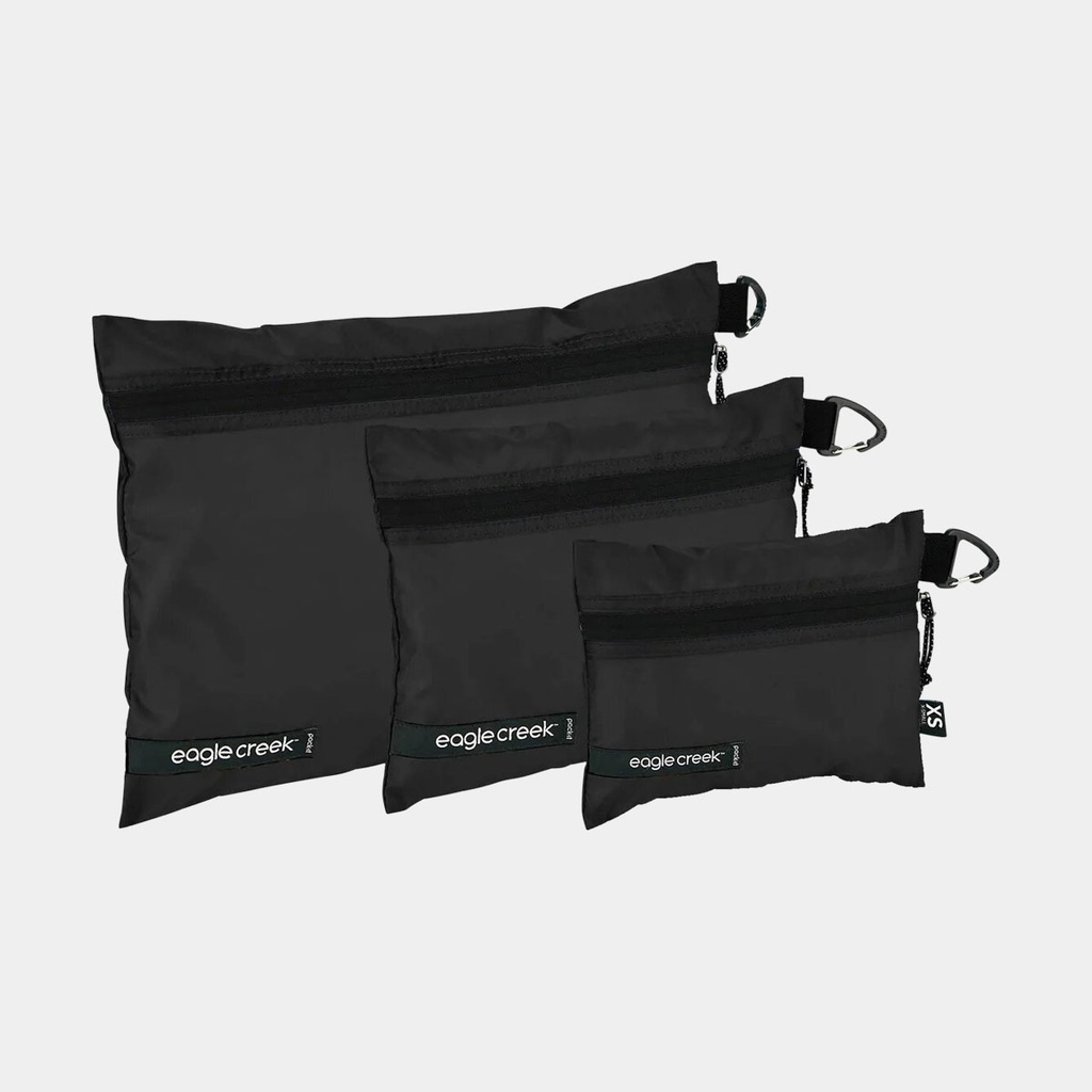 Pack-It Isolate Sac Set XS-S-M Black