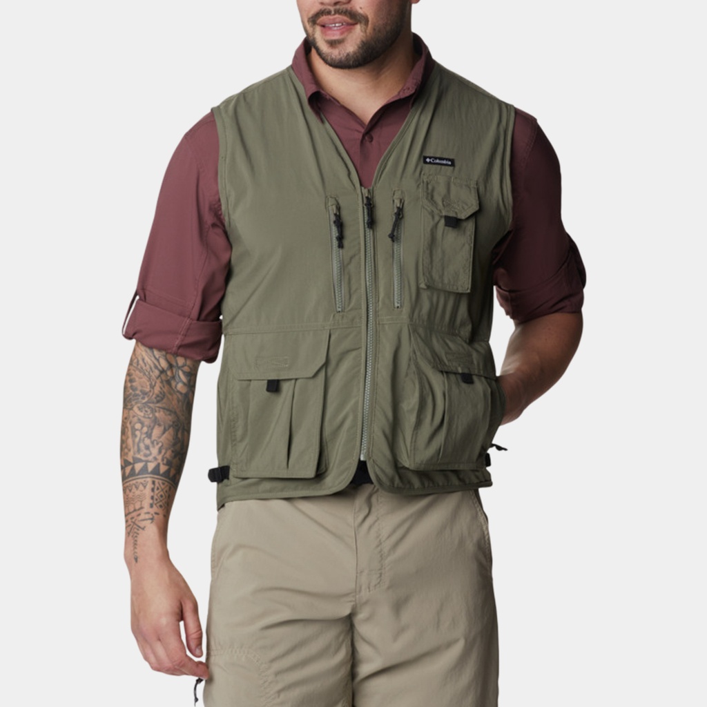 Silver Ridge Utility Vest Stone Green