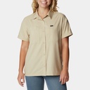 Silver Ridge Utility Short Sleeves Shirt Women Ancient Fossil