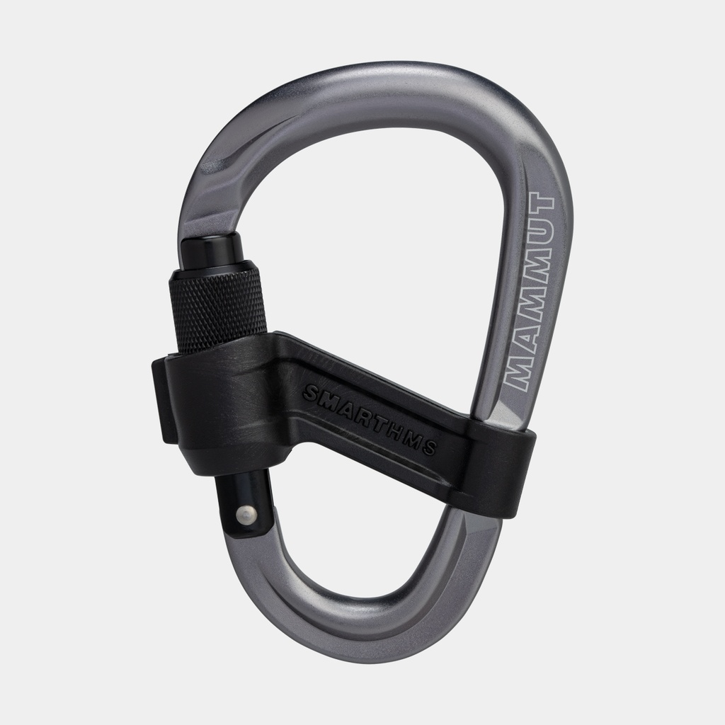 Smart HMS 2.0 Screwgate Carabiner Screw Gate / Grey