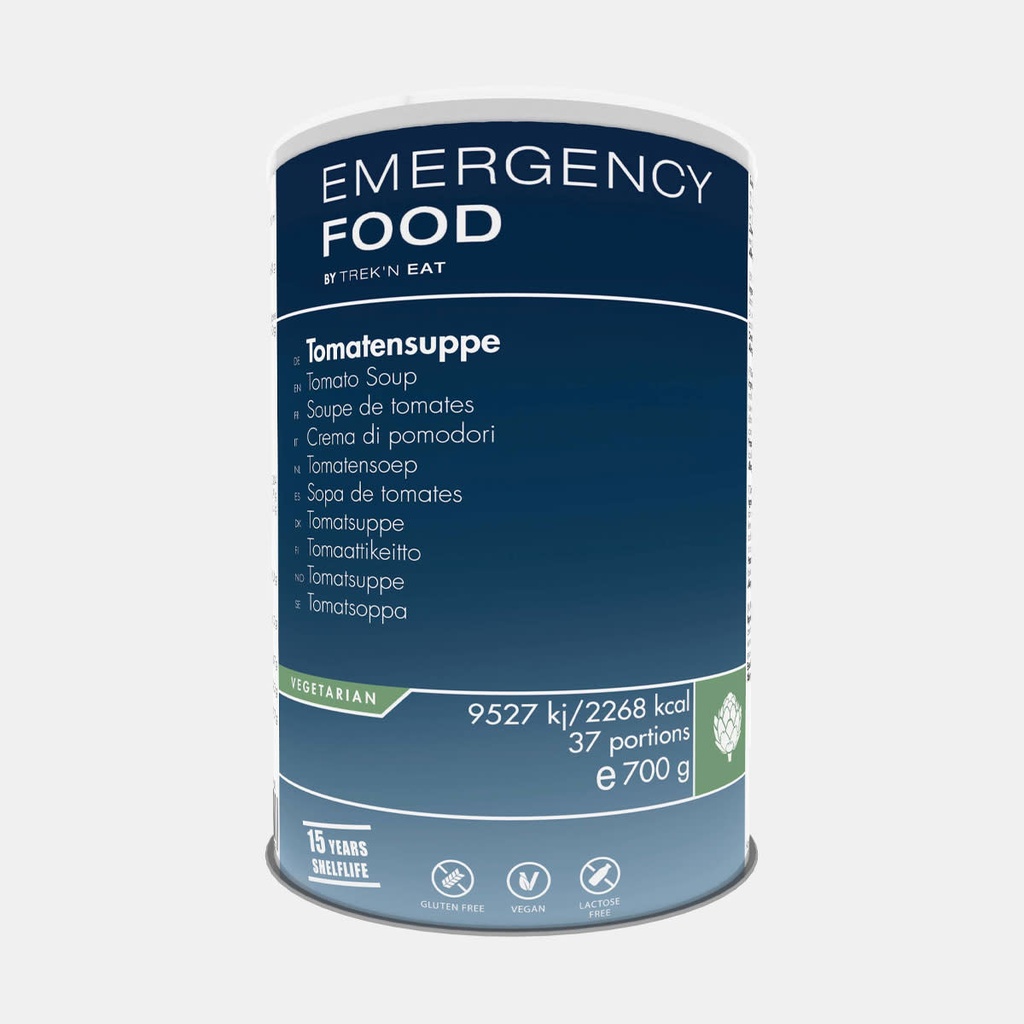 Emergency Food Can 700g Tomato Soup