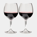 Nesting Red Wine Glass Set